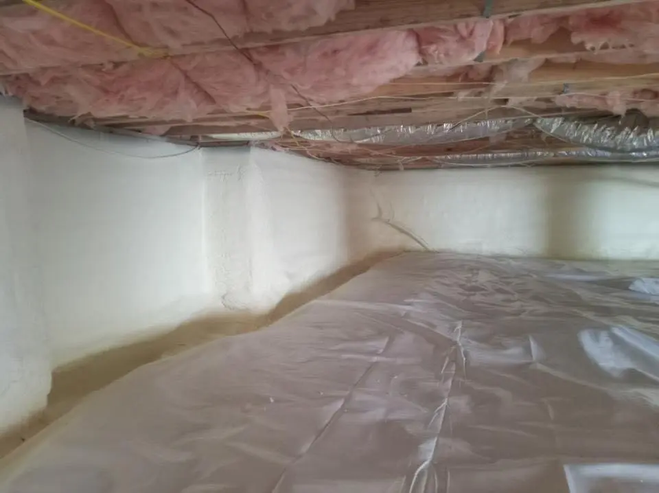 Crawl space encapsulation with closed-cell spray foam for Roof Leak Repair in Aventura